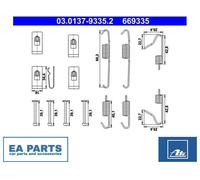 Accessory Kit, parking brake shoes for TOYOTA ALTIS IX ATE 03.0137-9335.2