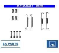 Accessory Kit, parking brake shoes for VW CARAVELLE T5 Bus ATE 03.0137-9288.2