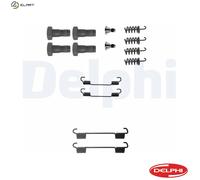 ACCESSORY KIT PARKING BRAKE SHOES LY1198 FOR MERCEDES-BENZ M119.971/981 4.2L