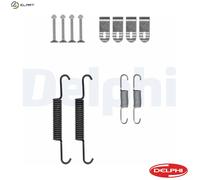 ACCESSORY KIT PARKING BRAKE SHOES LY1413 FOR VAUXHALL OPEL CHEVROLET 2.4L 4cyl