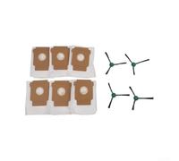 Accessory Kit With Four Side Brushes Plus Six Dust Bags Compatible With For Roomba Max 705 For Combo And 706 For Combo For Effective Floor Maintenance And Clog Resistant Performance In Home(10pcs)