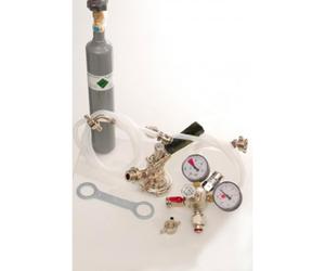 Accessory package 1 with 5l professional adapter, 10mm beer hose and 0,5 kg CO2 bottle
