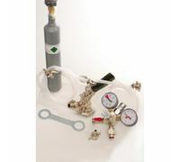 Accessory package 1 with flat fitting, 10mm beer hose and 0,5 kg CO2 bottle