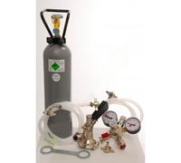 Accessory package 4 with 2x 5L professional adapter, 7mm beer hose and 2,0 kg CO2 for 2-line beer dispenser