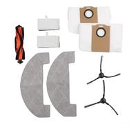 Accessory Set Compatible With For Monsga Ms1 Max Including Main Roller Side Brushes Hepa Filters Mopping Pads And Sealed Dust Bags(A)