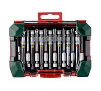 Metabo 43 Piece Screwdriver Bit Set, PH, PZ, Slot, Torx, & Hex - 626719000