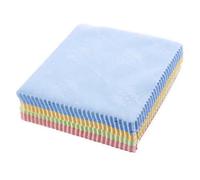 Accessotech 10 Microfibre Cleaning Cloths - Reusable Soft Dusting And Polishing Cloths For Home And Car