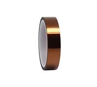 Accessotech 100ft Heat Resistant High Temperature Polyimide Tape Hot for Masking Soldering, Powder Coating, Sublimation and Insulating Circuit Boards 5/10/15/20/25/30/40/50mm (25mm)