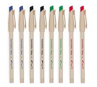 Accessotech 12 Pack Black Papermate Replay Erasable Ballpoint Pens Medium Point