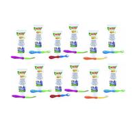Accessotech 12 Pack Nuby Children Toothpaste And Toothbrush Daily Care Kits Natural Vegan Care