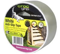 Accessotech 12X Croc Grip 5M White Anti-Slip Tape Roll 48mm Heavy Duty Safety Grip Tape