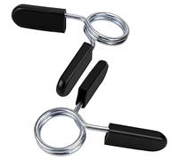 Accessotech 2 x 1 Spring Clamp Collars Grippers for Weight Bar Dumbbells Clips Locks Clamp Pegs 25mm