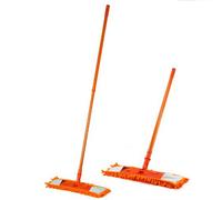 Accessotech 3-Pack Orange Replacement Spin Mop Heads For Cleaning