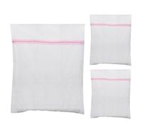 Accessotech 3 x Zipped Laundry Washing Mesh Bags Net Socks Underwear Wash 1 Large 2 Medium