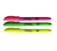 Accessotech 3X Sharpie Accent Pocket Highlighters - Mixed Chisel Tip Quick Dry Markers