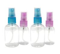 Accessotech 4 Clear Travel Spray Bottle-Portable-Set For Perfume(Ud)Pack