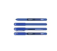 Accessotech 4X Blue Paper Mate Inkjoy 0.7mm Gel Pens - Smooth Writing Retractable Gel Ink Pens (Pack Of 4)