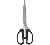 Accessotech 5 Star Large Black Titanium Coated Scissors 207mm Stainless Steel Ergonomic Soft Grip