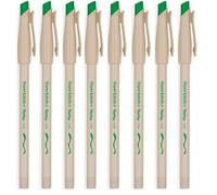 Accessotech 8 Green Papermate Replay Erasable Ballpoint Pens Medium Point 1.0mm