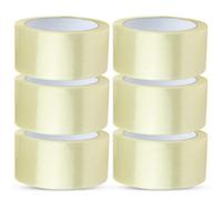 Accessotech 96 Rolls Clear 50M Packing Tape Wholesale Heavy Duty Transparent Packaging
