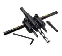 Accessotech Adjustable Metal Circular Hole Cutter Tool For Baking Crafts Diy Projects Precise Clean Cutting