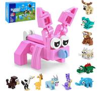 Accessotech Animal Building Block Set Blind Box 6 Random Animal Construction Toys For Kids