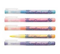 Accessotech Artline 2.0mm Pastel Calligraphy Pen Set Assorted Colours Decorative Lettering Pens