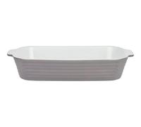 Accessotech Berndes Large Grey 39Cm Stoneware Roasting Dish Rectangular Baking Oven To Table