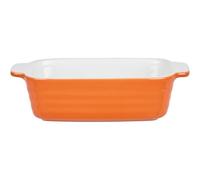 Berndes 20 cm Gratin Dish - 0.9L Stoneware for Cooking & Serving Various Dishes - Compact with Easy-to-Grip Handles - Easy to Clean & Dishwasher Safe
