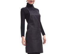 Accessotech Black Kitchen Apron & Front Pocket
