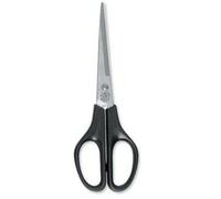 Accessotech Black Stainless Steel 160mm Scissors Precision Cutting Tool For Home, Office & Crafts