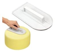 Accessotech Cake Smoother Decorating Polisher Sugar Craft Sharp Edge Kitchen Modelling Tool