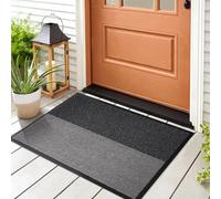Accessotech Casmol 2 In 1 Indoor Outdoor Door Mat 40 X 60Cm Waterproof Non Slip Dirt Trapper