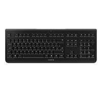 Accessotech Cherry Kw3000 Wireless Keyboard Full Size Office Computer Peripheral 24Ghz Usb Receiver Uk Layout