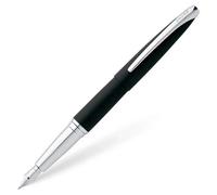Accessotech Cross Atx Basalt Black Fountain Pen Fine Nib Limited Edition Writing Instrument Gift Boxed