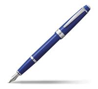 Accessotech Cross Blue & Silver Medium Nib Fountain Pen - Limited Edition Writing Instrument