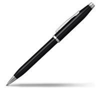 Accessotech Cross Century Ii Black Chrome Ballpoint Pen Limited Edition Luxury Writing Instrument