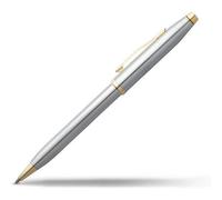 Accessotech Cross Century Ii Medalist Ballpoint Pen Chrome And 23Kt Gold Limited Edition Gift Boxed