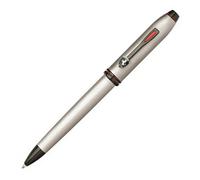 Accessotech Cross Ferrari Brushed Ballpoint Pen - Premium Red Finish With Smooth Writing Refill