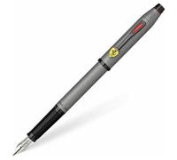 Accessotech Cross Ferrari Titanium Grey Fountain Pen Fine Nib Century Ii Gift Boxed