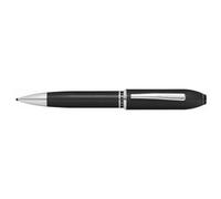 Accessotech Cross Peerless Carbon Ballpoint Pen Limited Edition Black Lacquer Platinum Trim