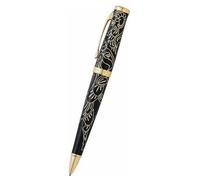 Accessotech Cross Year Of The Goat Black Lacquer Ballpoint Pen Gold Detailing 2015 Edition