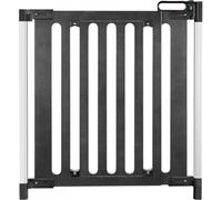 Accessotech Designline Double Lock Baby Gate Adjustable Wooden Stair And Door Safety 76-106Cm