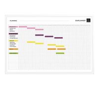 Accessotech Exaplanner Project Management Magnetic Wall Planner 90 X 59Cm Weekly Organiser Board