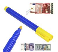 Accessotech Fake Money Detector Pen Counterfeit Banknote Checker Non-Polymer Notes Tester