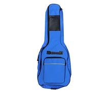 Accessotech Full Size Acoustic & Classical Guitar Padded Carrying Carry Case Bag Holder (Blue)