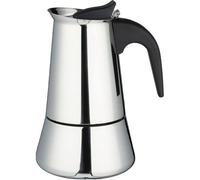 Accessotech Grunwerg 12 Cup Stainless Steel Espresso Maker Induction Moka Pot Stovetop Coffee Maker