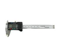 Accessotech High Precision Digital Vernier Caliper 150mm 6 Inch Steel Lcd Measuring Tool With Case