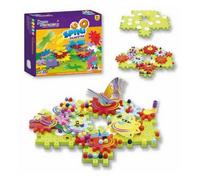 Accessotech Kids 99 Piece Wildlife Toy Cog Jigsaw Puzzle Educational Spinning Learning Game
