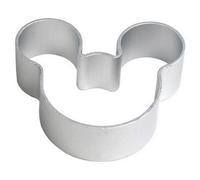 Accessotech Mickey Mouse Shape Cutter - Alloy Cookie And Fondant Cutter For Baking, Pastry And Craft Use